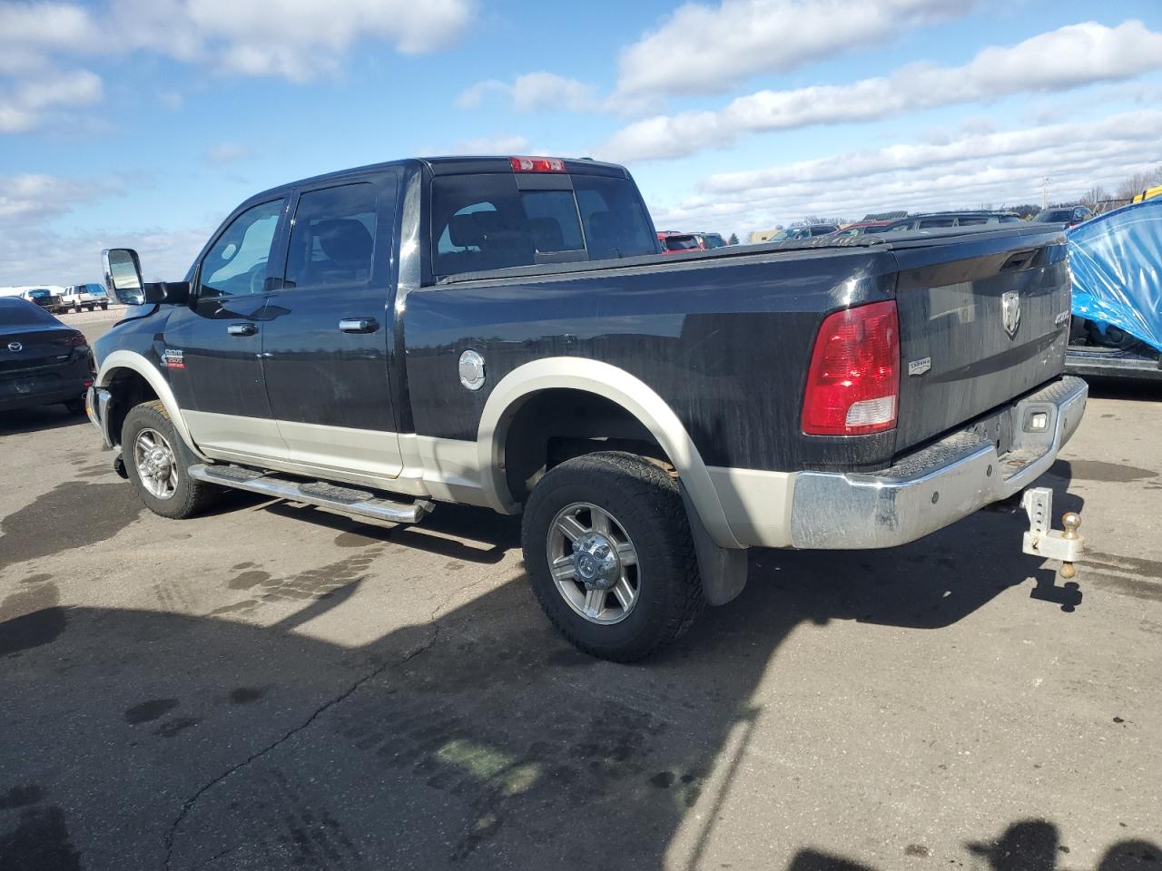 2010 Dodge RAM VIN 3D7UT2CL2AG156649 Copart auction photo, front end damage thumbnail 2