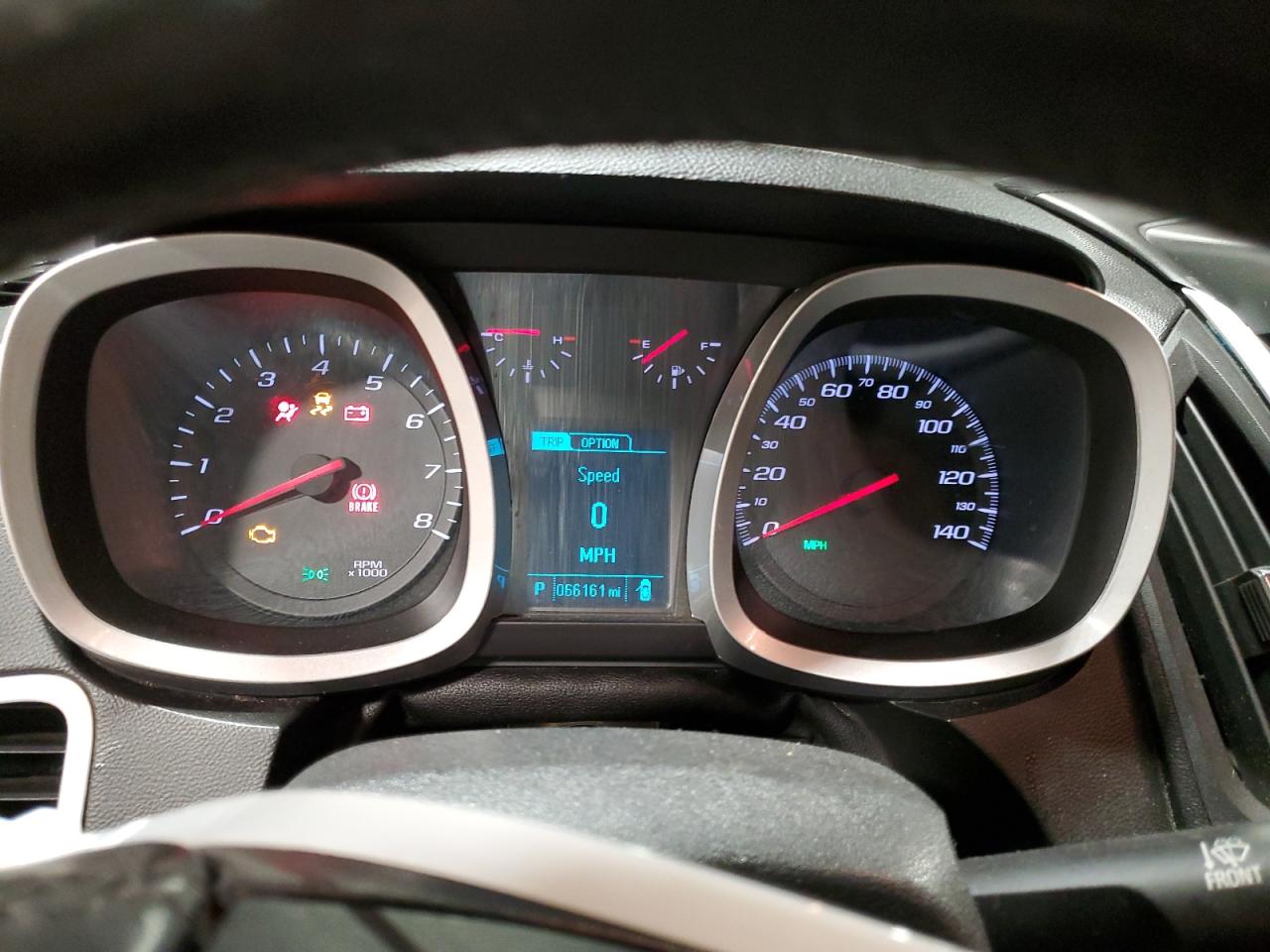 2017 Chevrolet Equinox VIN 2GNALCEK9H1520079 Copart auction photo, front end / side damage thumbnail 9