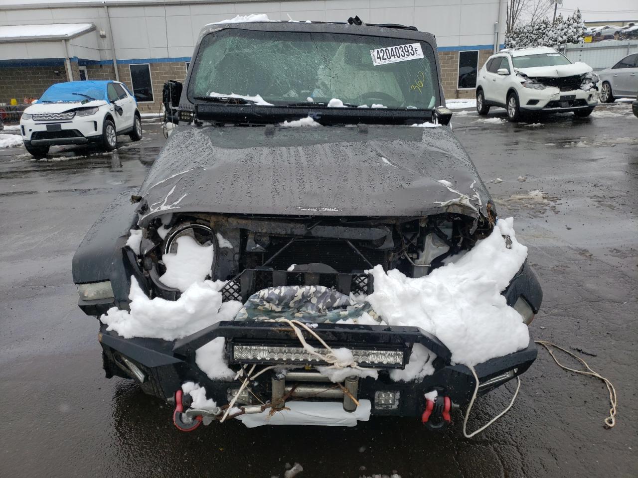 2018 Jeep Wrangler VIN 1C4HJXDG3JW142566 Copart auction photo, rollover damage thumbnail 5