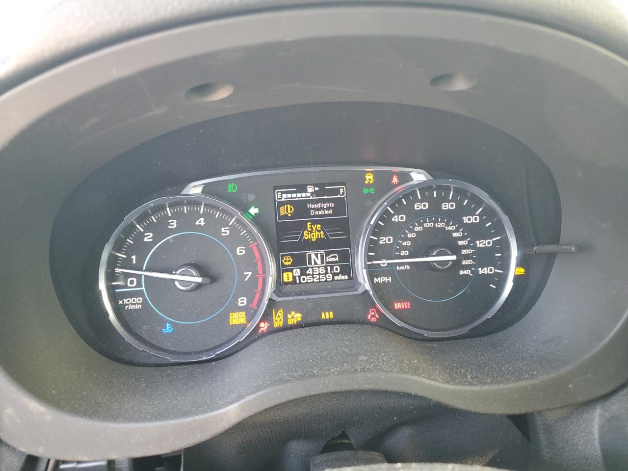 2017 Subaru Forester VIN JF2SJAWC1HH433998 Copart auction photo, all over damage thumbnail 9