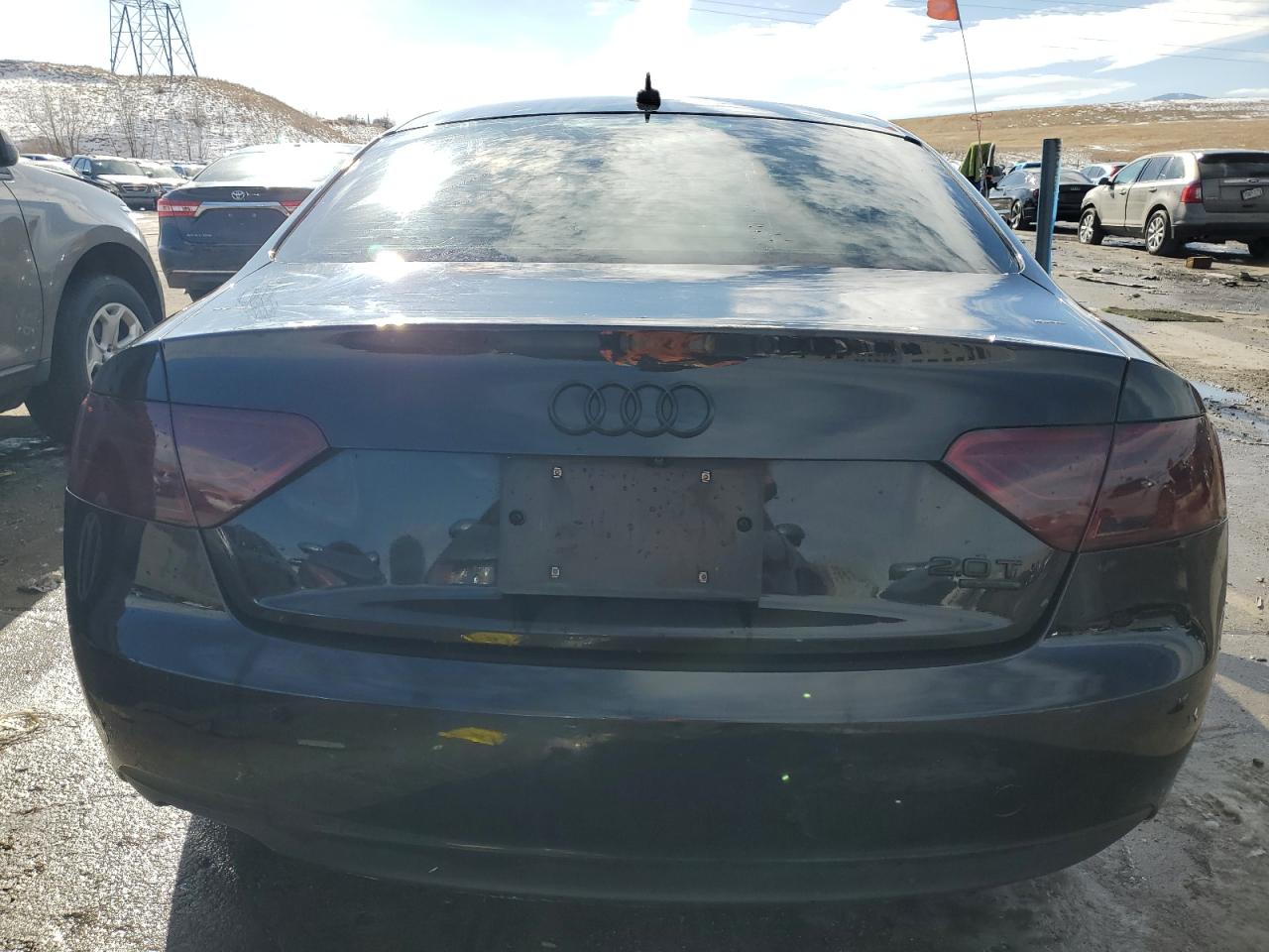 2013 Audi A5 VIN WAULFAFR8DA007069 Copart auction photo, front end / side damage thumbnail 6