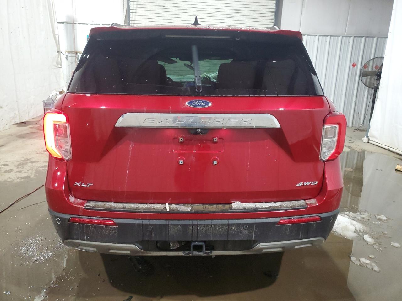 2023 Ford Explorer VIN 1FMSK8DHXPGA72676 Copart auction photo, front end / minor dent/scratches damage thumbnail 6