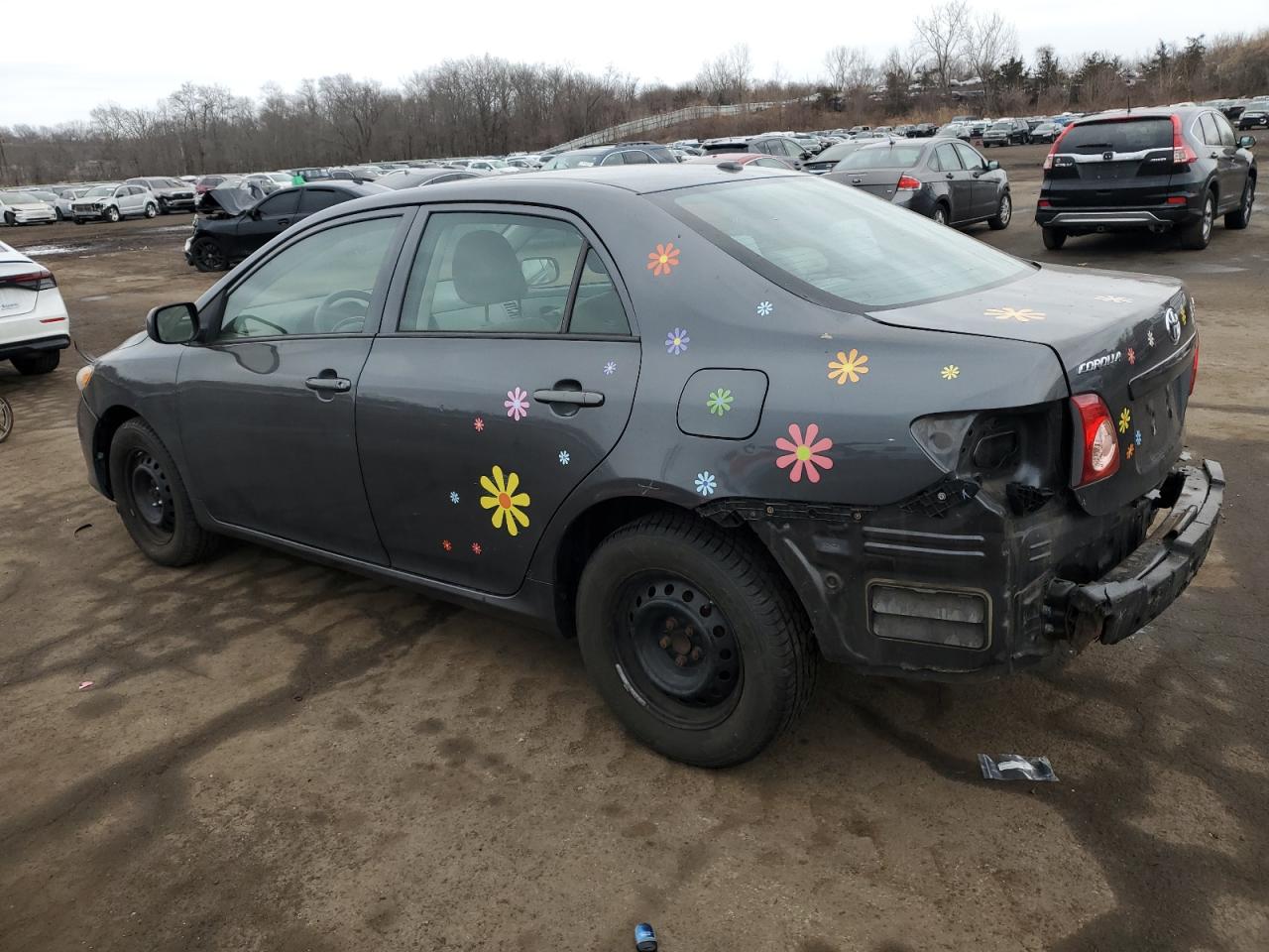 2010 Toyota Corolla VIN 2T1BU4EE9AC529365 Copart auction photo, rear end damage thumbnail 2