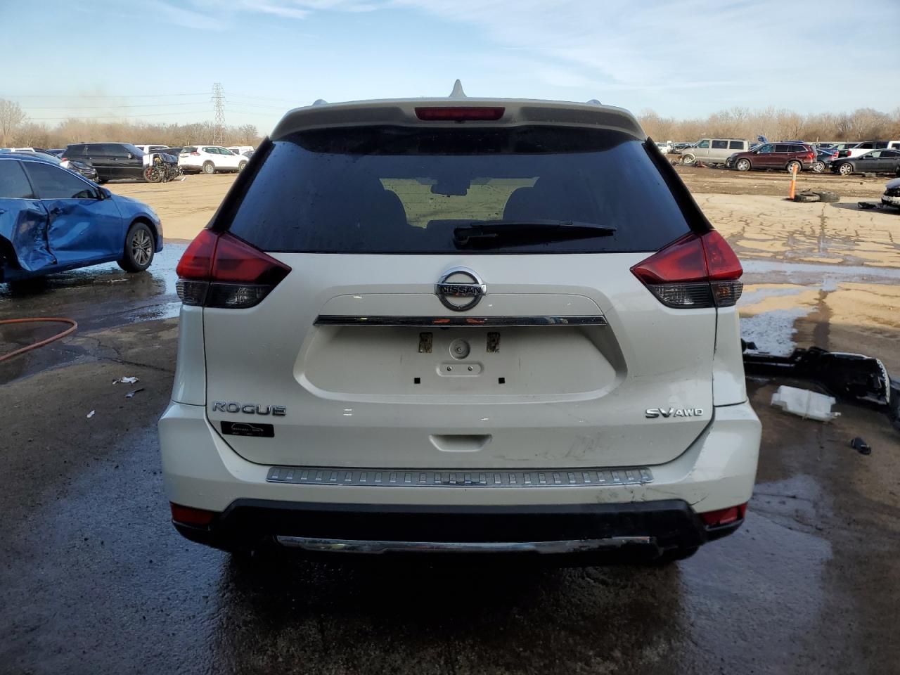 2018 Nissan Rogue VIN 5N1AT2MV9JC829061 Copart auction photo, front end / all over damage thumbnail 6