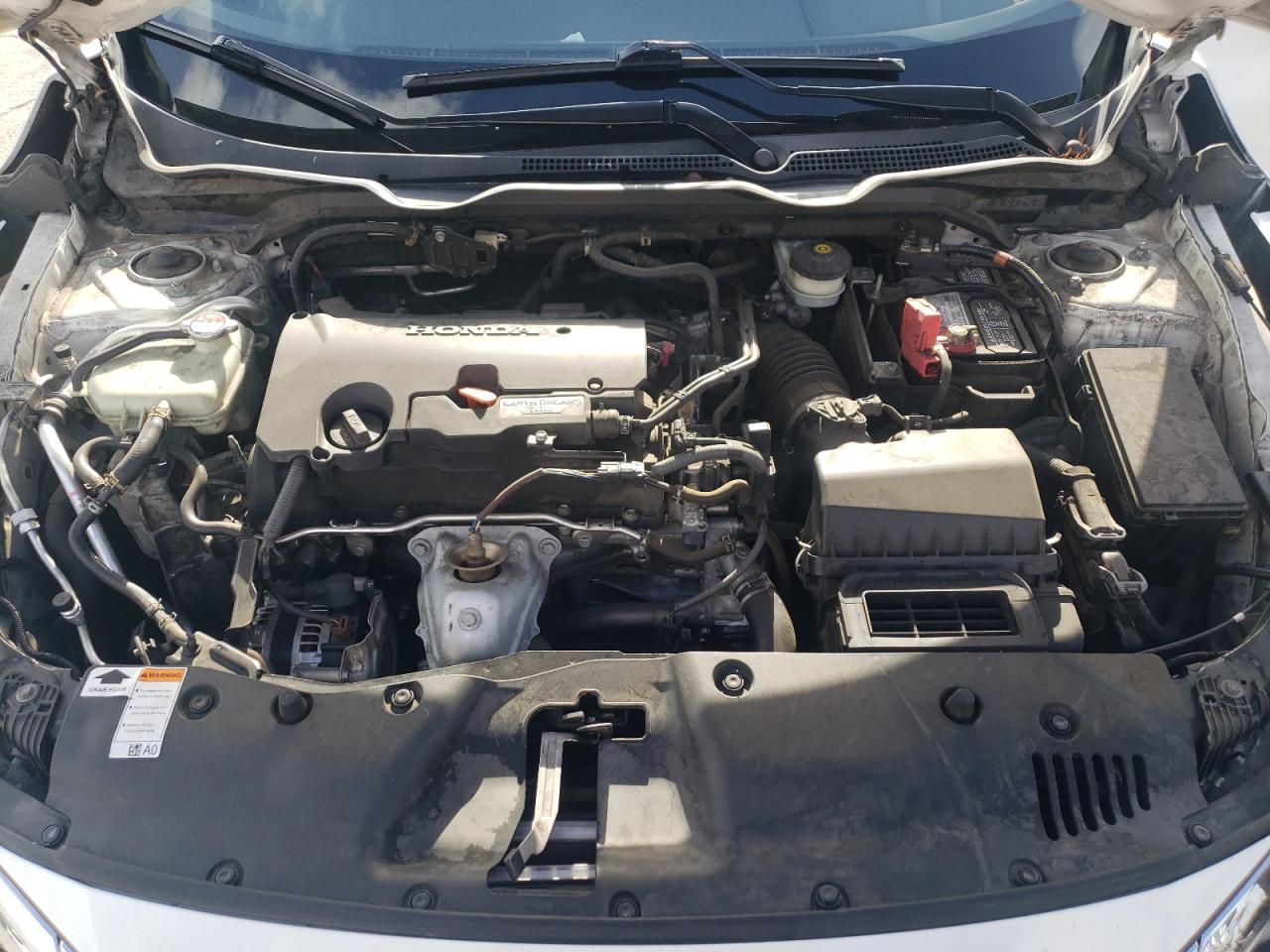 2017 Honda Civic VIN 19XFC2F78HE213380 Copart auction photo, rear end damage thumbnail 13