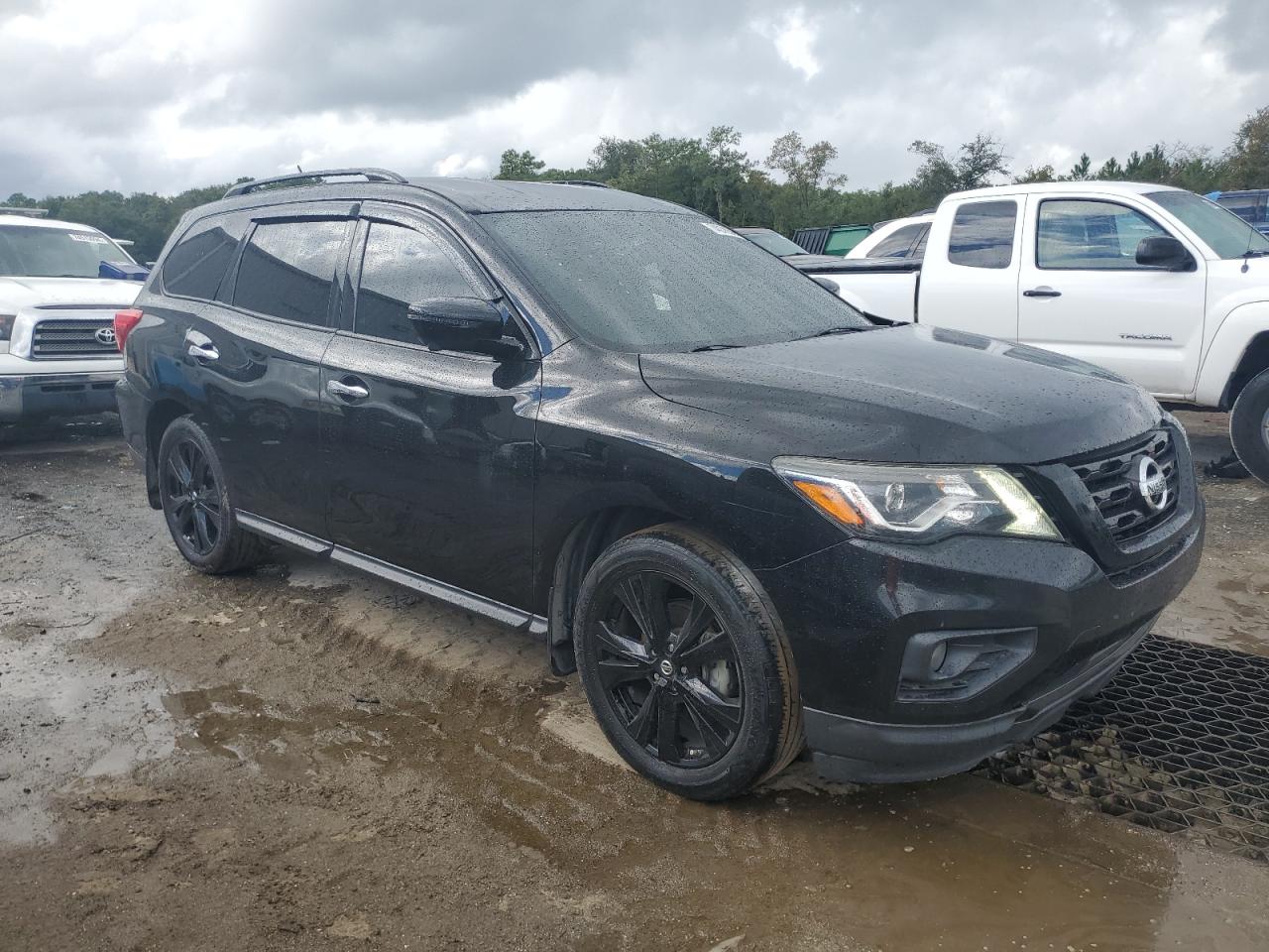 2018 Nissan Pathfinder VIN 5N1DR2MN6JC645269 Copart auction photo, front end / side damage thumbnail 4