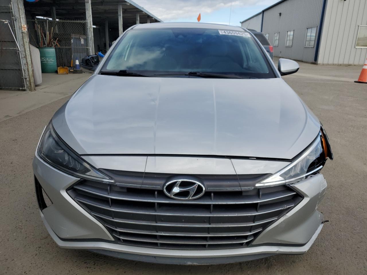 2019 Hyundai Elantra VIN 5NPD84LF5KH424541 Copart auction photo, front end damage thumbnail 5