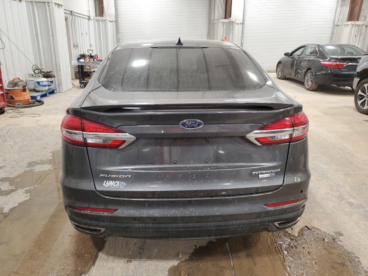 2020 Ford Fusion VIN 3FA6P0D99LR153078 Copart auction photo, front end damage thumbnail 6
