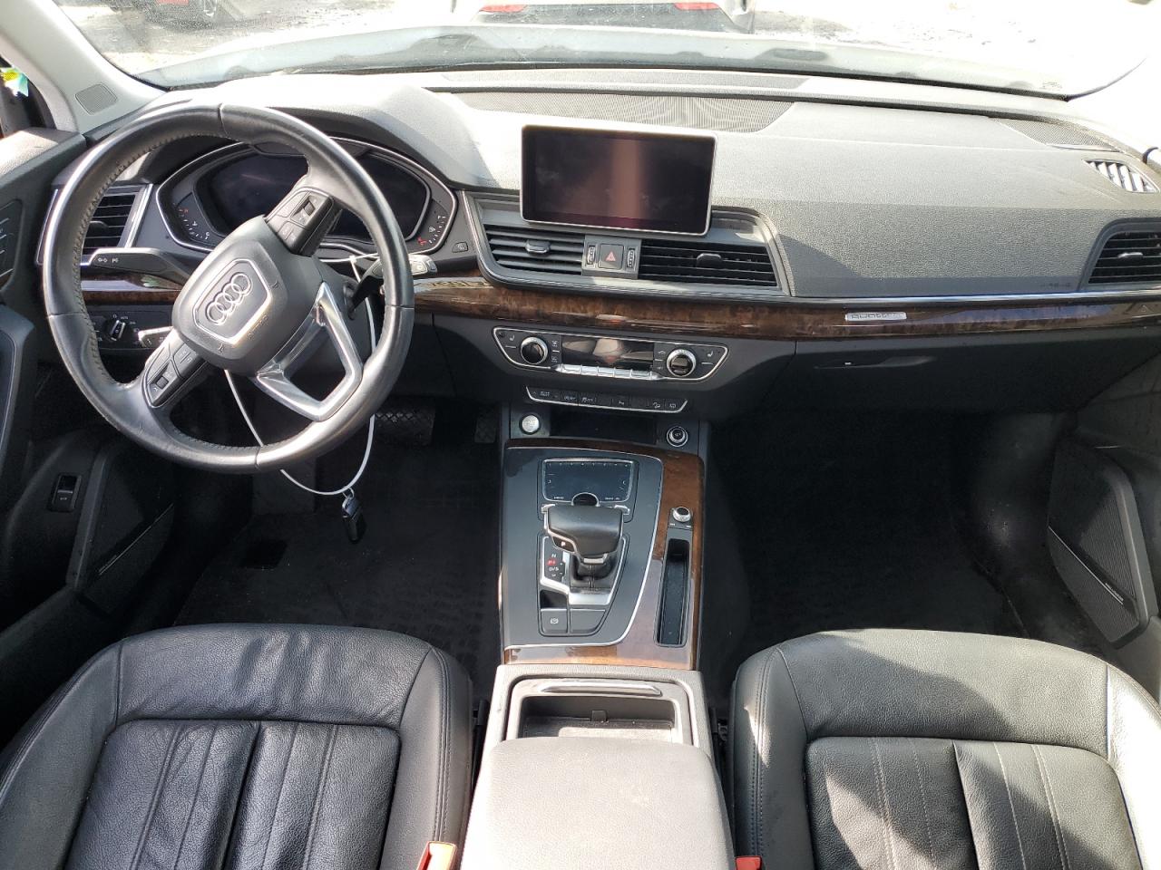 2018 Audi Q5 VIN WA1BNAFY7J2008738 Copart auction photo, front end / undercarriage damage thumbnail 8