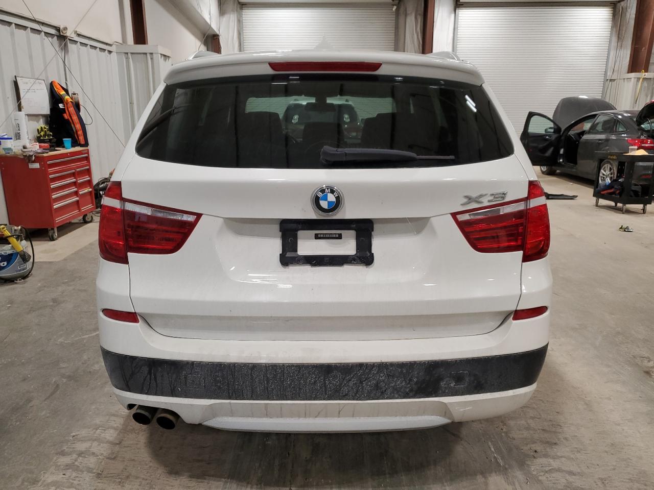 2011 BMW X3 VIN 5UXWX5C51BLW13612 Copart auction photo, front end damage thumbnail 6