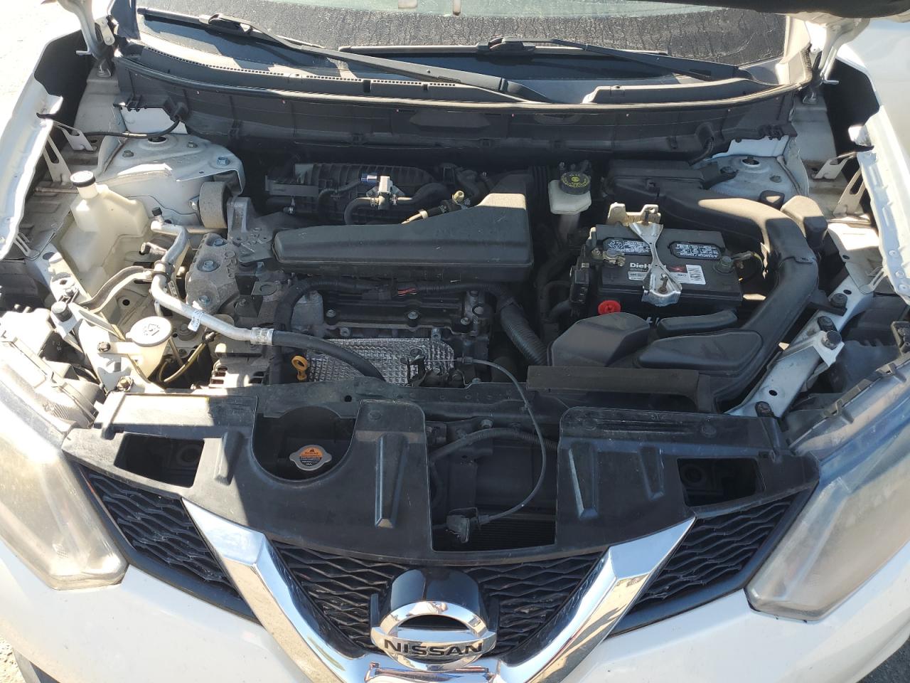 2016 Nissan Rogue VIN KNMAT2MV7GP629088 Copart auction photo, side damage thumbnail 11