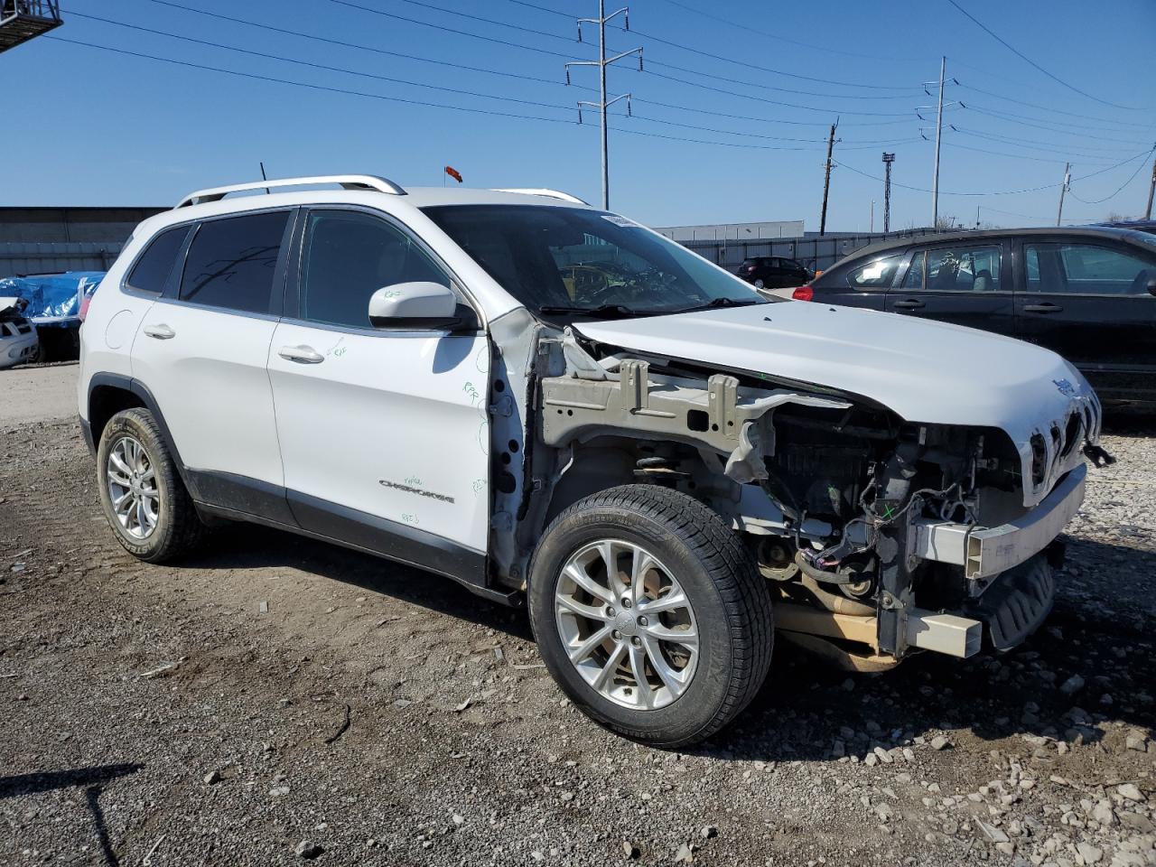 2019 Jeep Grand Cherokee VIN 1C4PJMCX5KD172807 Copart auction photo, front end / minor dent/scratches damage thumbnail 4