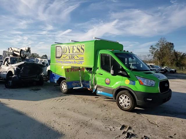 2022 Ford Transit VIN 1FDBW5P81NKA17655 Copart auction photo, side damage thumbnail 12