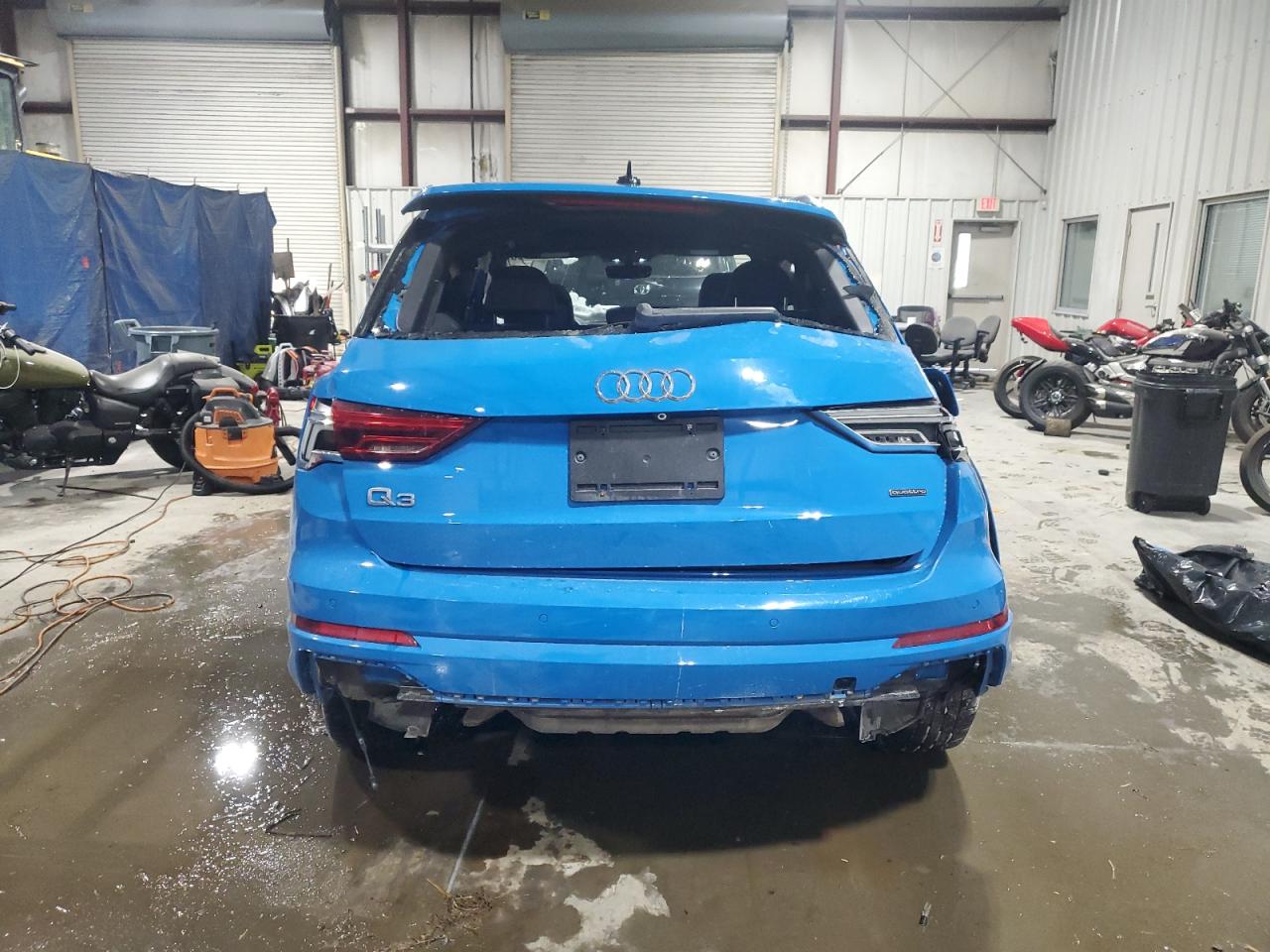 2019 Audi Q3 VIN WA1EECF37K1067325 Copart auction photo, all over damage thumbnail 6
