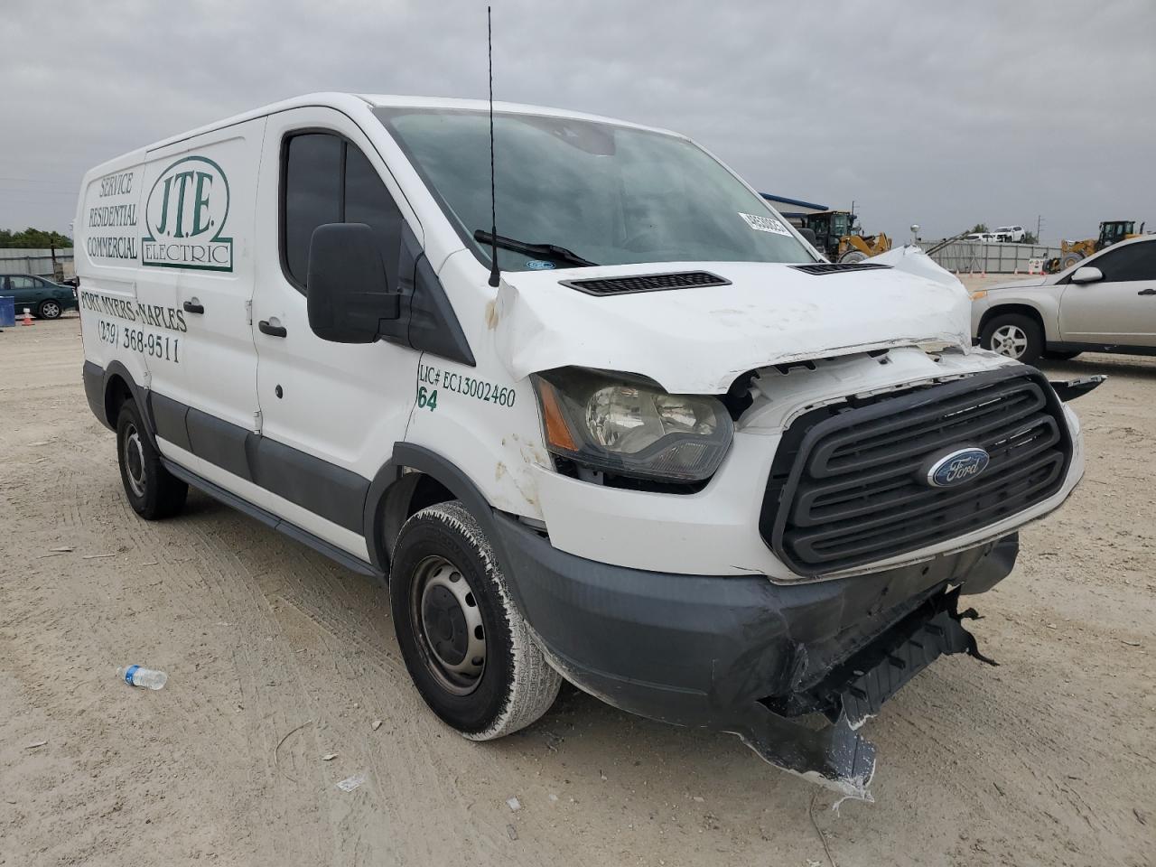 2016 Ford Transit VIN 1FTYR1ZM0GKA82394 Copart auction photo, front end damage thumbnail 4