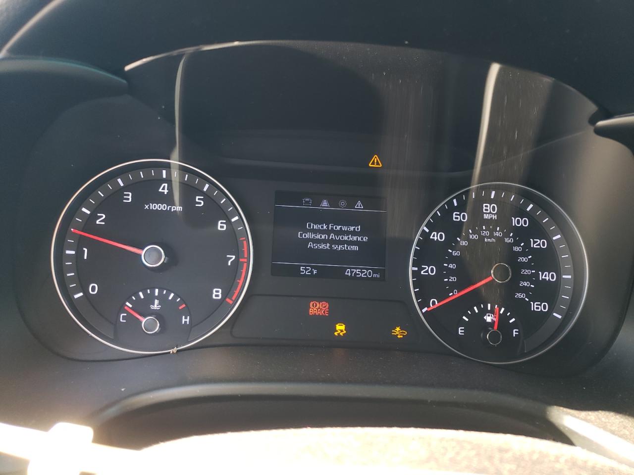 2020 KIA Forte VIN 3KPF24AD8LE155176 Copart auction photo, front end / minor dent/scratches damage thumbnail 9