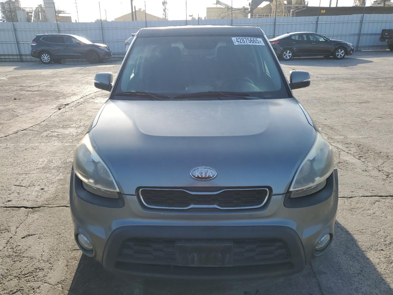 2013 KIA Soul VIN KNDJT2A61D7561170 Copart auction photo, front end damage thumbnail 5