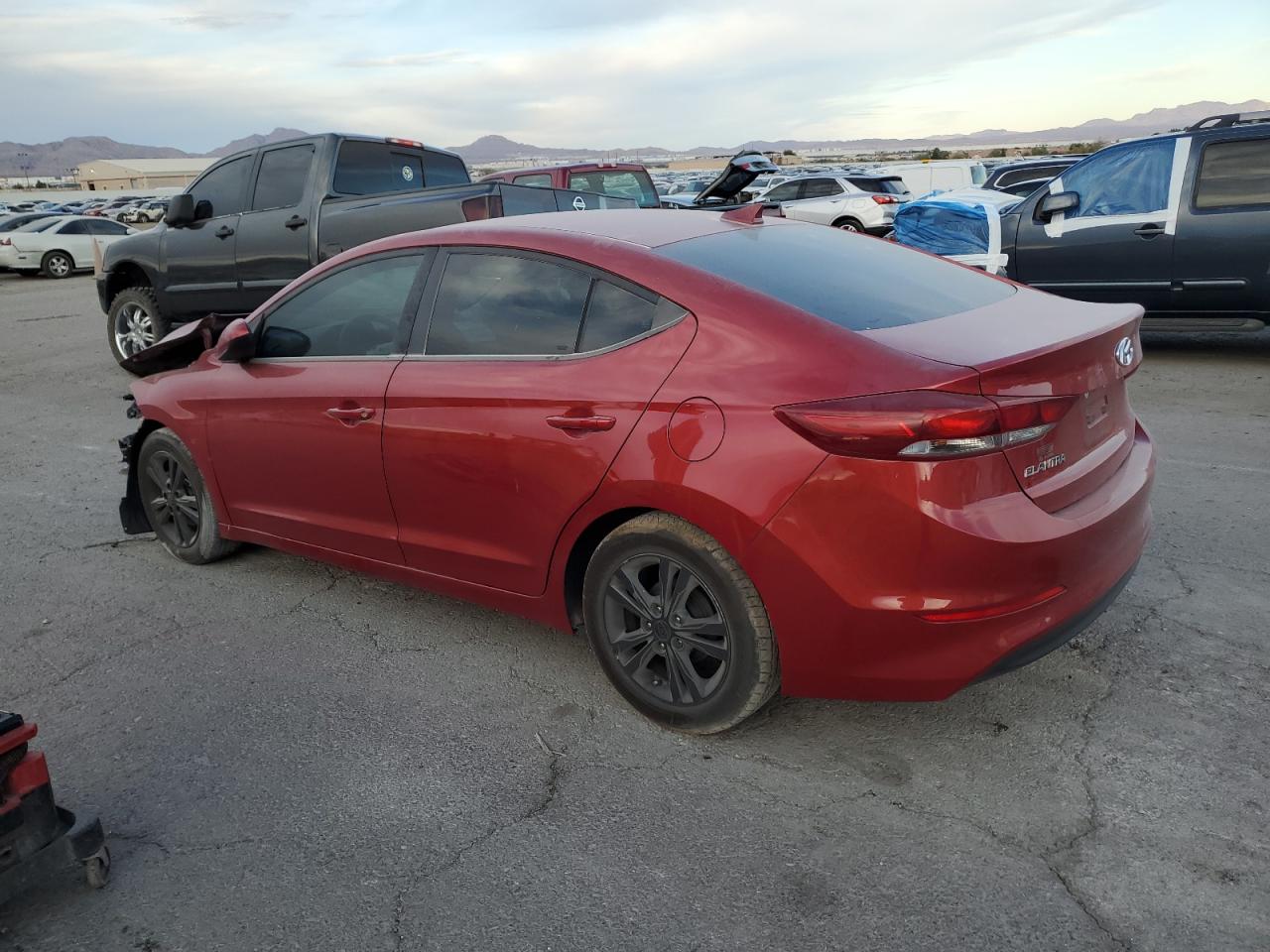 2017 Hyundai Elantra VIN 5NPD84LF2HH146934 Copart auction photo, front end damage thumbnail 2