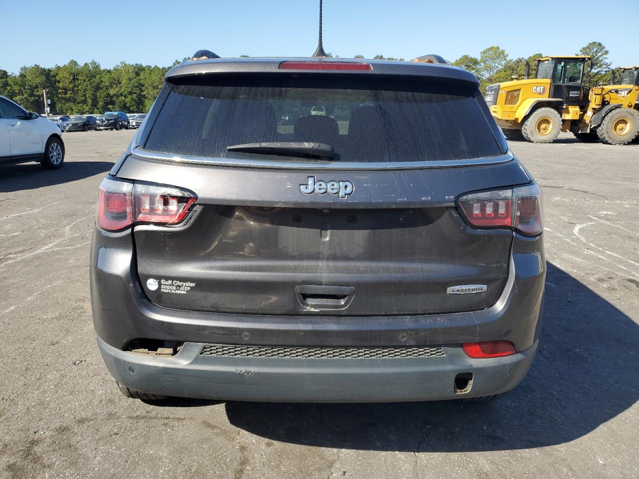 2018 Jeep Compass VIN 3C4NJCBB0JT425161 Copart auction photo, front end / rear end damage thumbnail 6