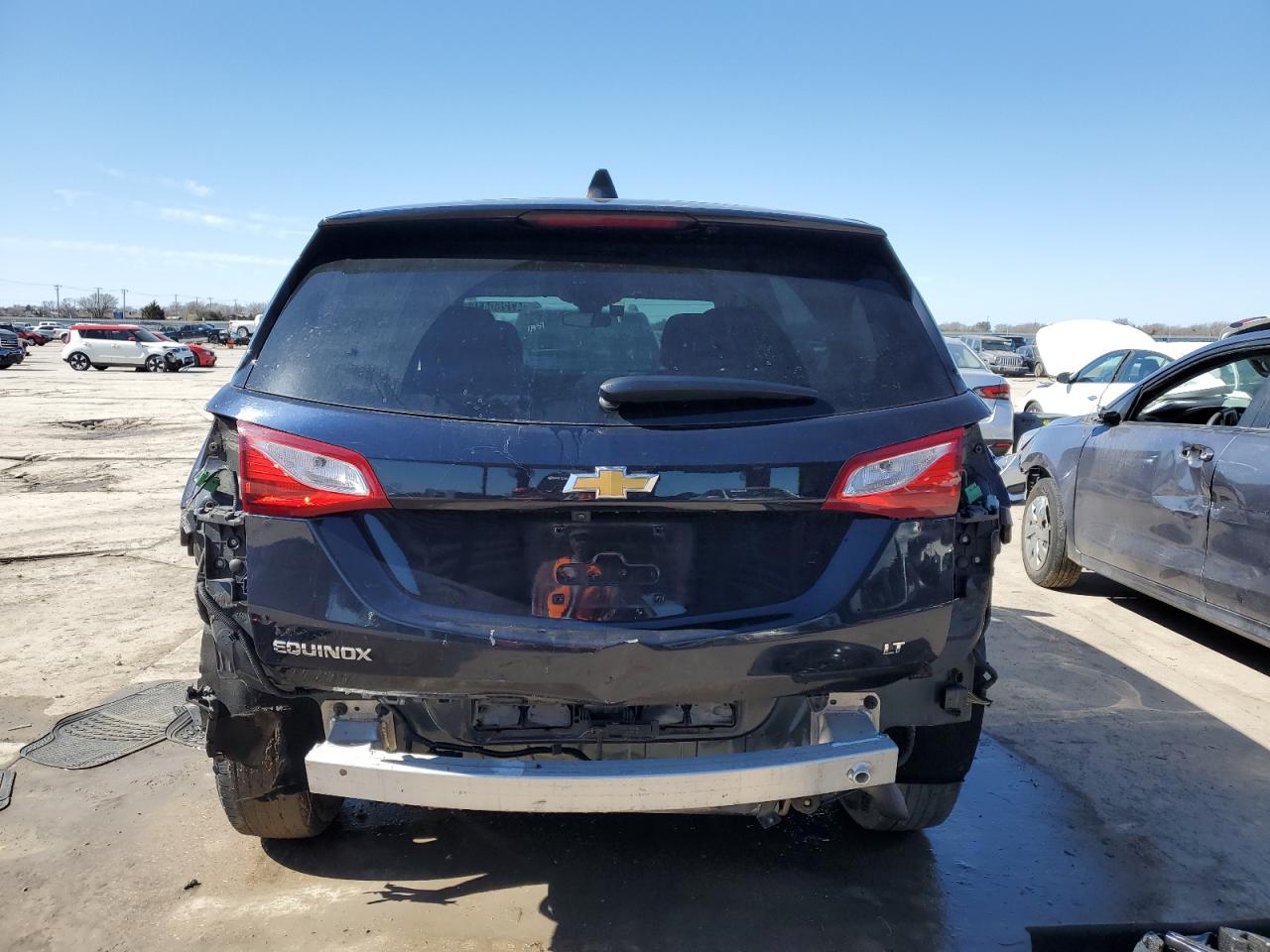 2020 Chevrolet Equinox VIN 3GNAXKEV7LS601765 Copart auction photo, rear end damage thumbnail 6