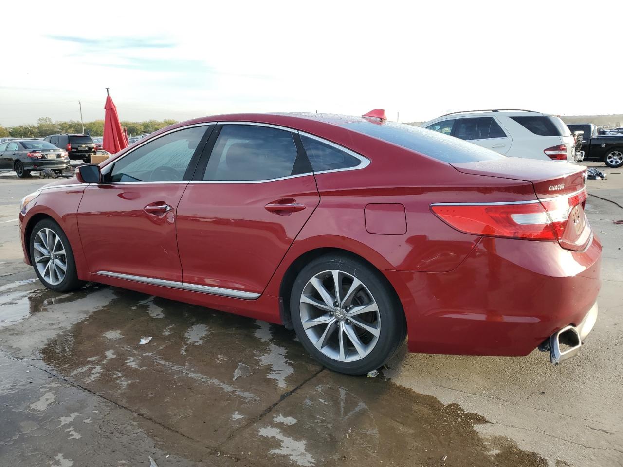 2016 Hyundai Azera VIN KMHFG4JG7GA518647 Copart auction photo, front end damage thumbnail 2