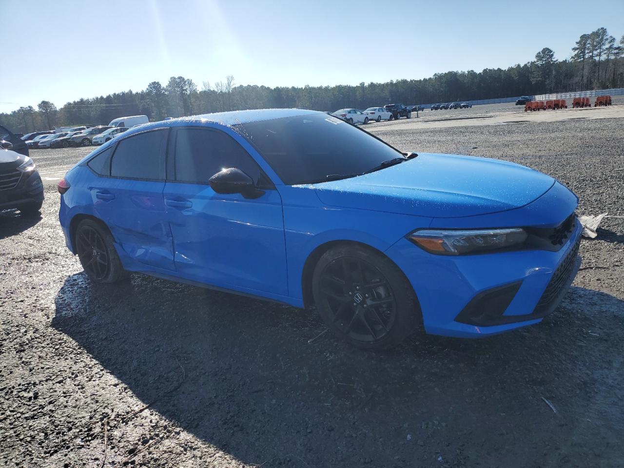 2022 Honda Civic VIN 19XFL2H87NE024124 Copart auction photo, all over damage thumbnail 4
