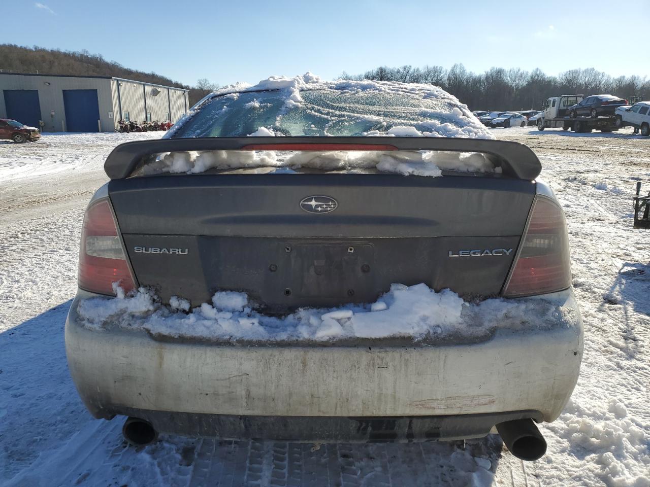 2007 Subaru Legacy VIN 4S3BL616177201395 Copart auction photo, all over damage thumbnail 6