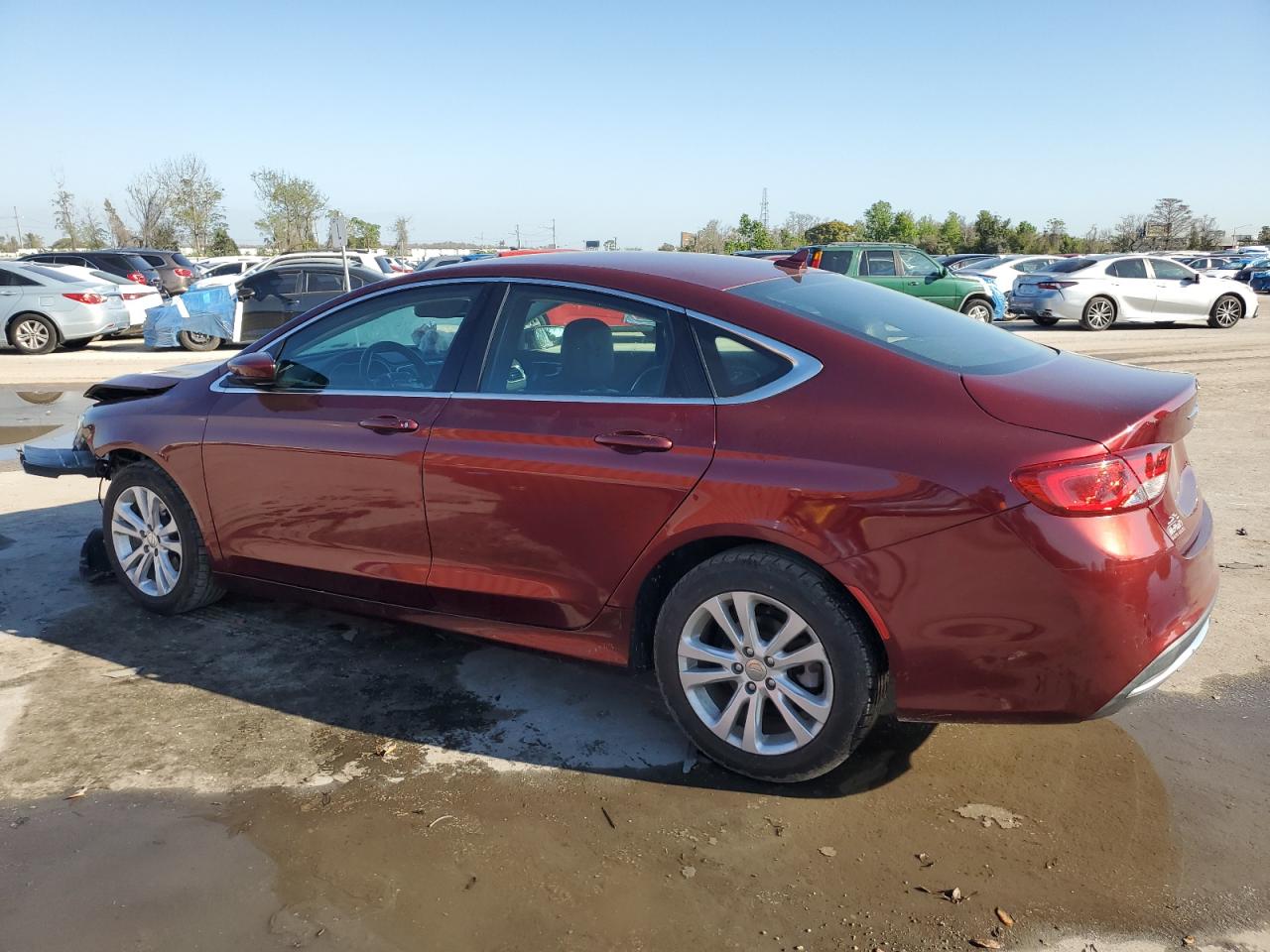 2017 Chrysler 200 VIN 1C3CCCAB4HN500252 Copart auction photo, front end damage thumbnail 2