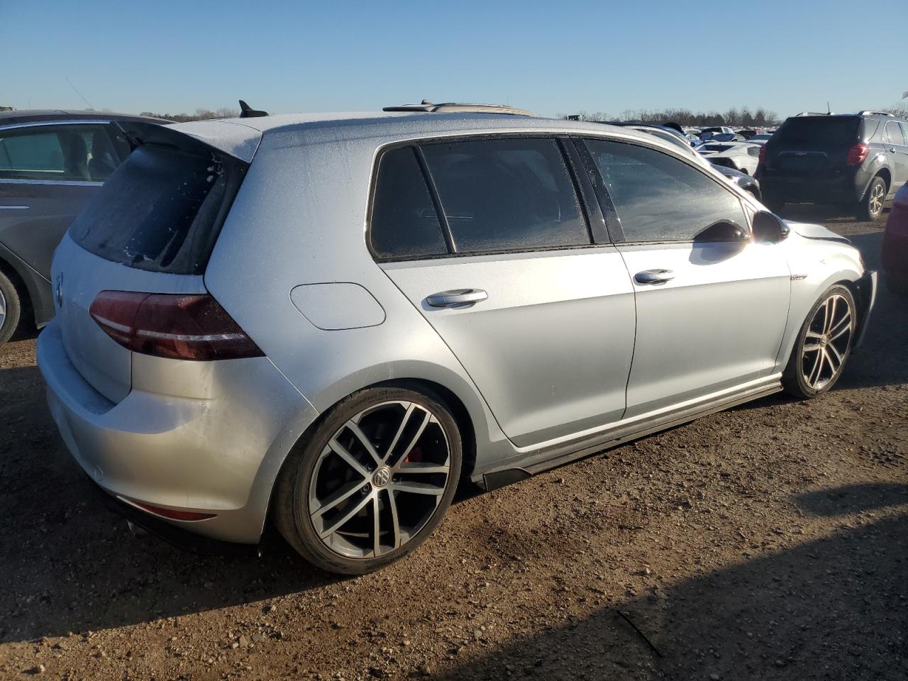 2017 Volkswagen GTI VIN 3VW447AUXHM047154 Copart auction photo, front end damage thumbnail 3