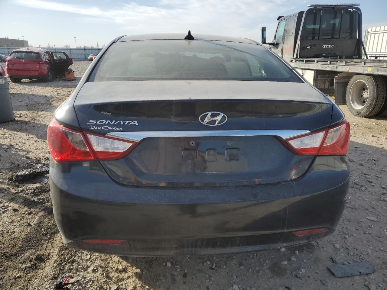 2013 Hyundai Sonata VIN 5NPEB4AC7DH785237 Copart auction photo, front end / rear end damage thumbnail 6