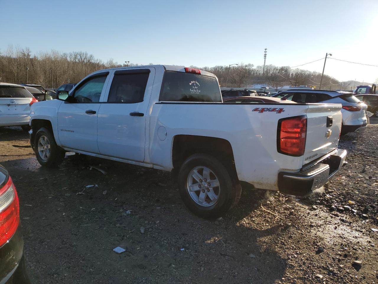 2014 Chevrolet Silverado VIN 3GCUKREC6EG147770 Copart auction photo, front end damage thumbnail 2