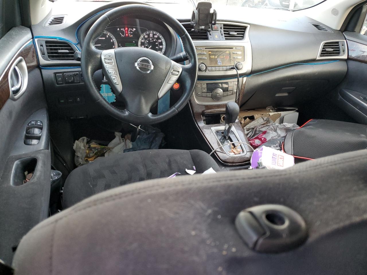 2013 Nissan Sentra VIN 3N1AB7AP6DL685734 Copart auction photo, front end / side damage thumbnail 8