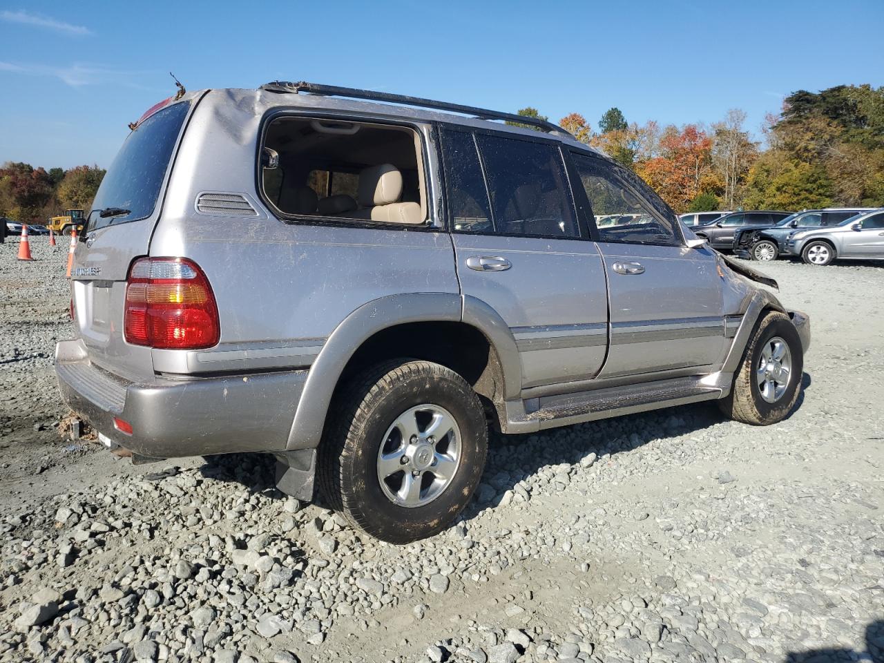 2001 Toyota Land Cruiser VIN JTEHT05J212015774 Copart auction photo, all over damage thumbnail 3