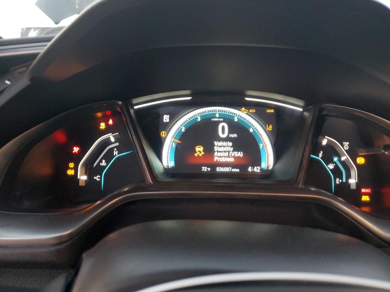 2021 Honda Civic VIN SHHFK7H63MU211222 Copart auction photo, front end damage thumbnail 9