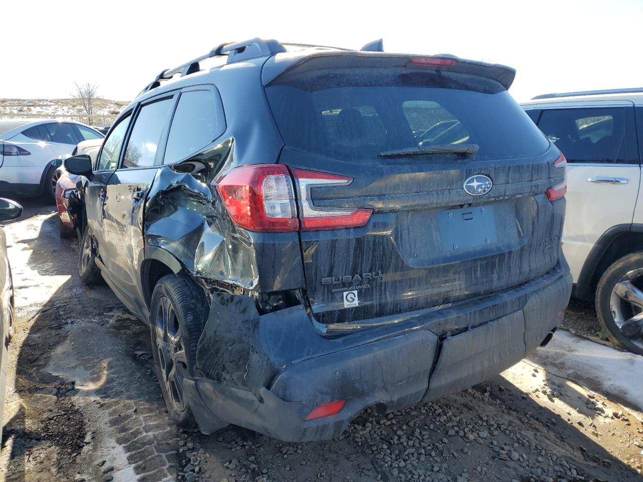 2024 Subaru Ascent VIN 4S4WMAHD7R3455222 Copart auction photo, front end / rear end damage thumbnail 2