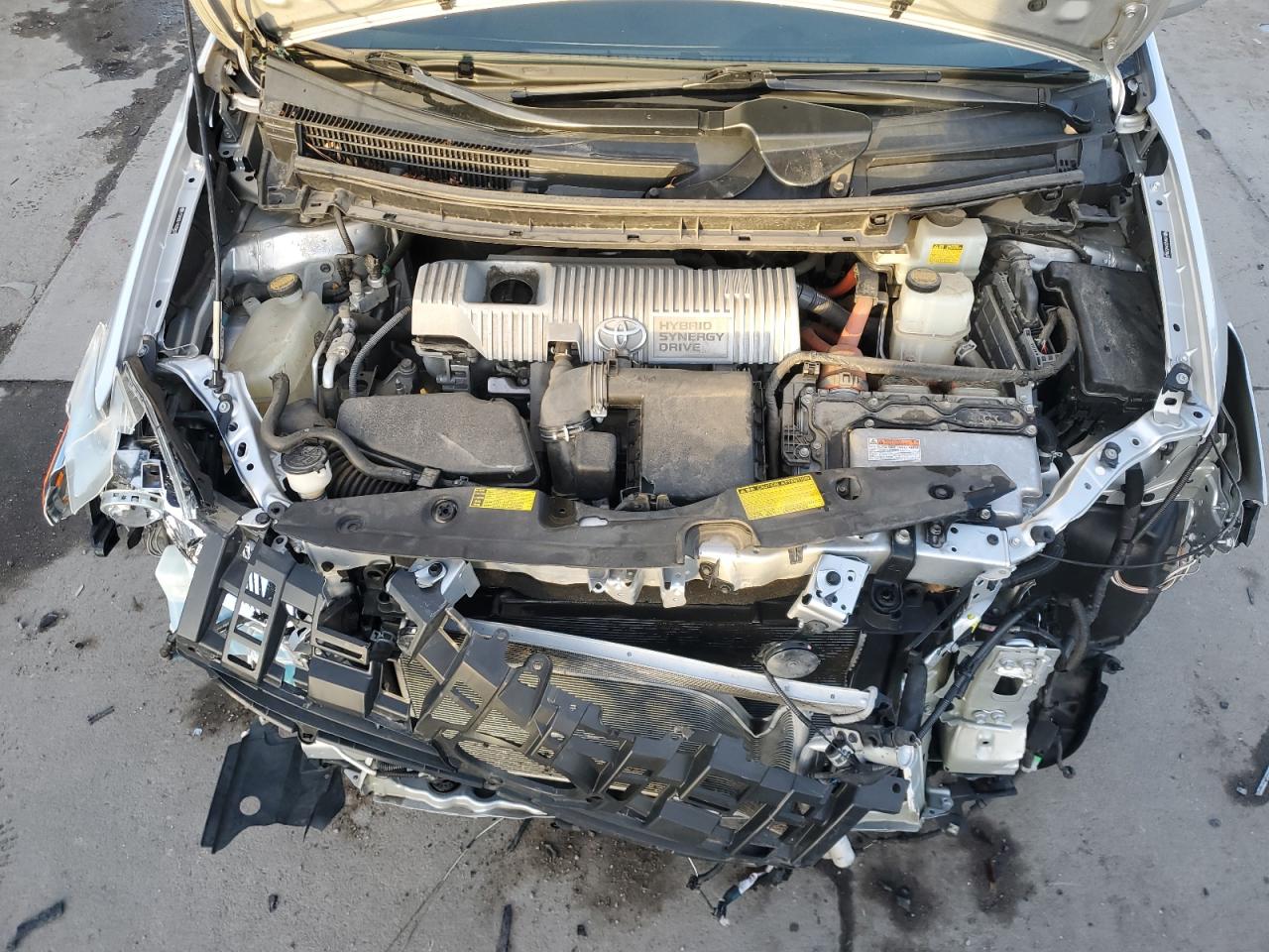 2010 Toyota Prius VIN JTDKN3DU1A5208630 Copart auction photo, front end / side damage thumbnail 11
