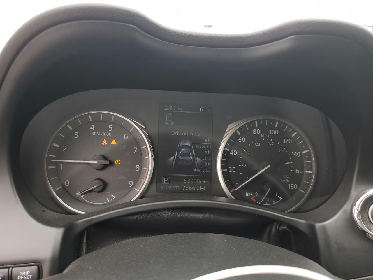 2021 Infiniti Q50 VIN JN1EV7BP9MM700935 Copart auction photo, front end damage thumbnail 9