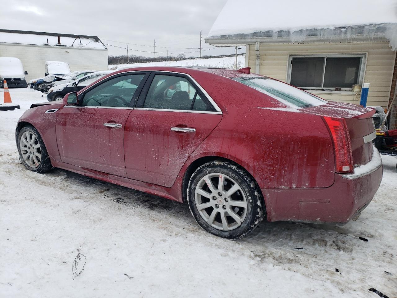2012 Cadillac CTS VIN 1G6DE5E53C0116451 Copart auction photo, front end damage thumbnail 2