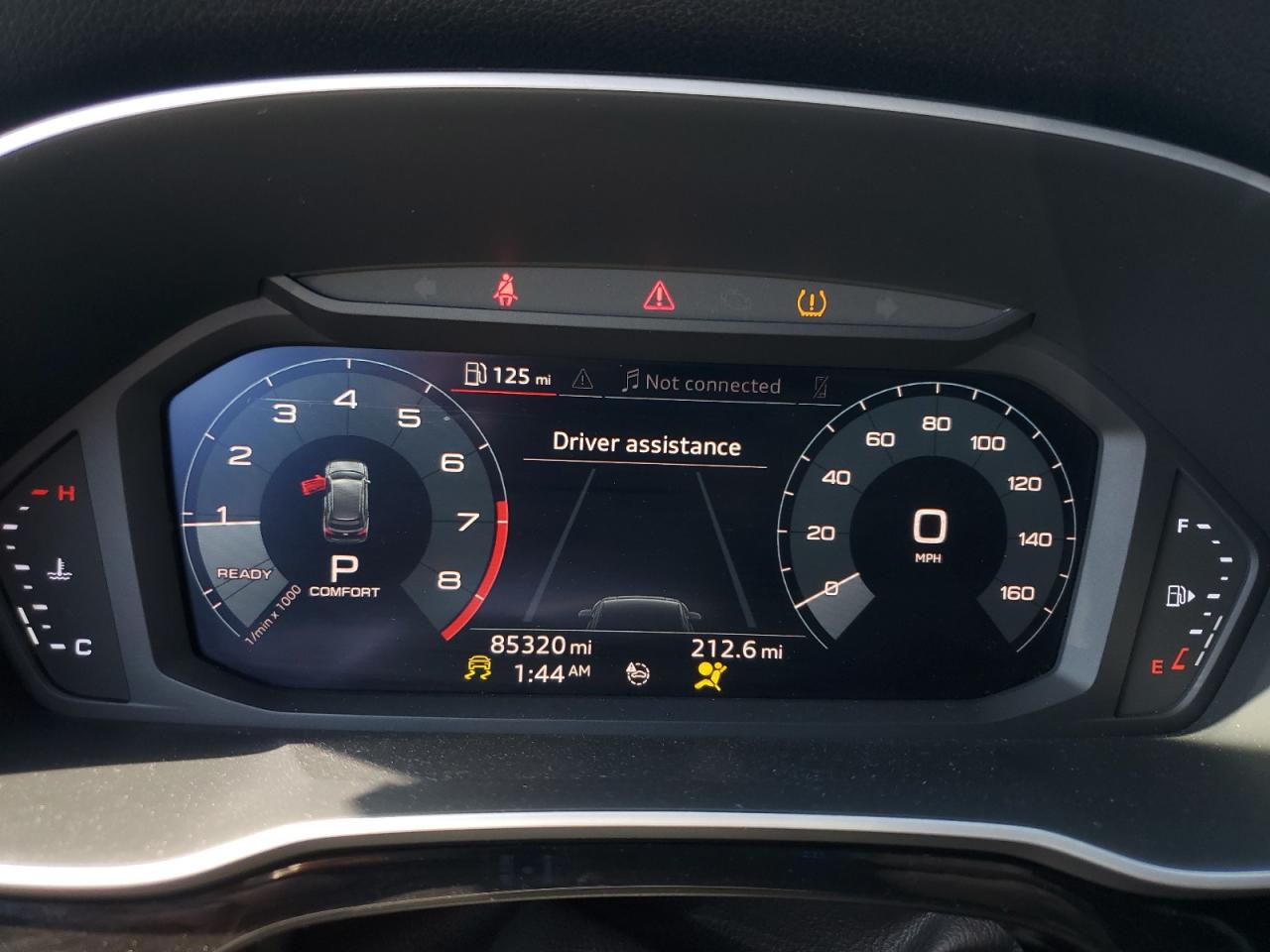 2020 Audi Q3 VIN WA1EECF37L1043009 Copart auction photo, side / rear end damage thumbnail 9