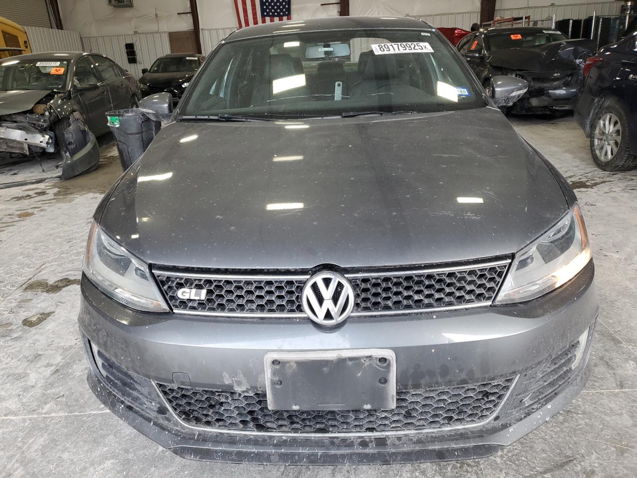 2014 Volkswagen Jetta VIN 3VW4T7AJ6EM398115 Copart auction photo, rear end damage thumbnail 5