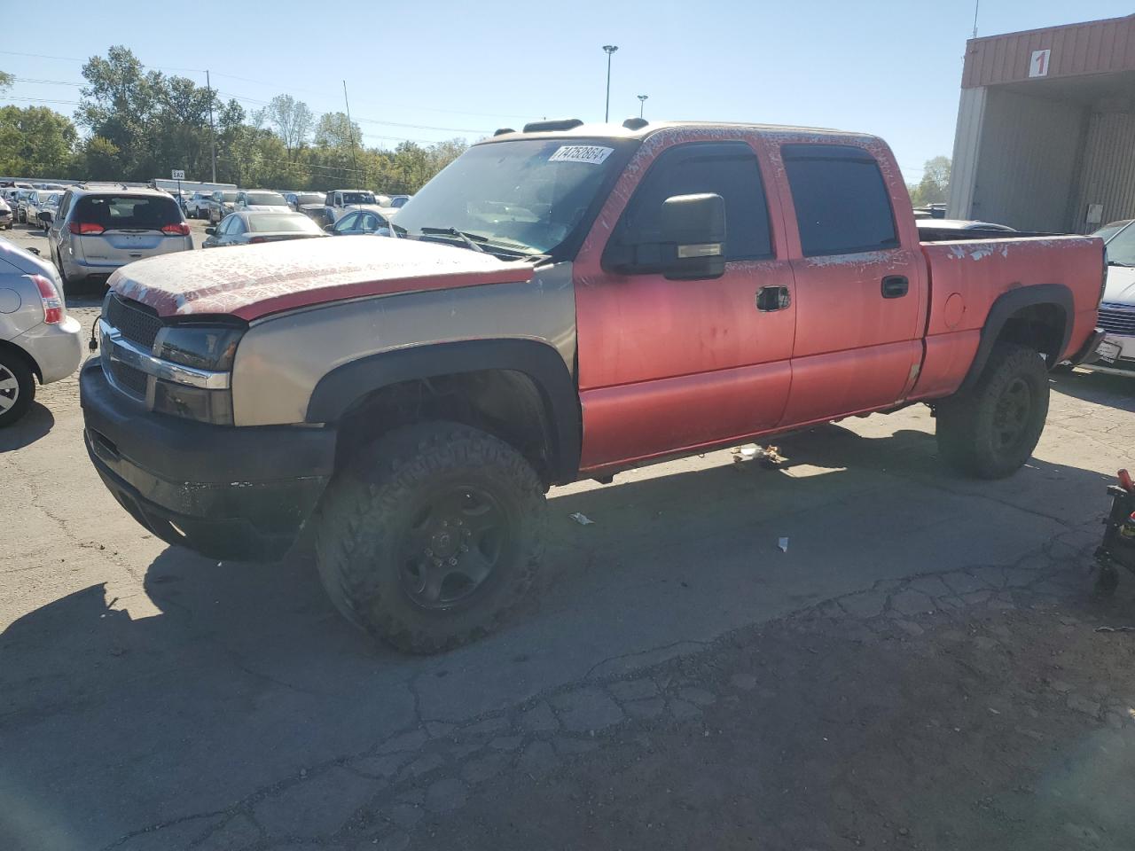 2004 Chevrolet Silverado VIN 1GCHK23284F256363