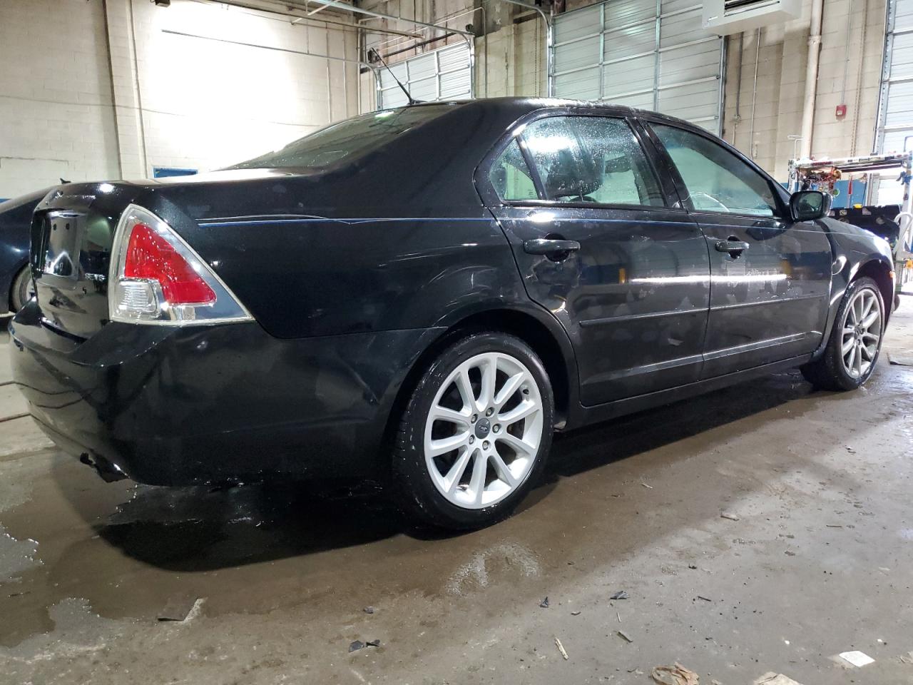 2009 Ford Fusion VIN 3FAHP07159R153795 Copart auction photo, front end / side damage thumbnail 3