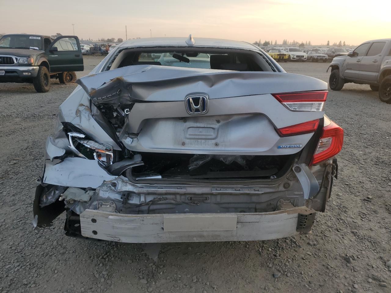 2021 Honda Accord VIN 1HGCV3F45MA016934 Copart auction photo, rear end damage thumbnail 6