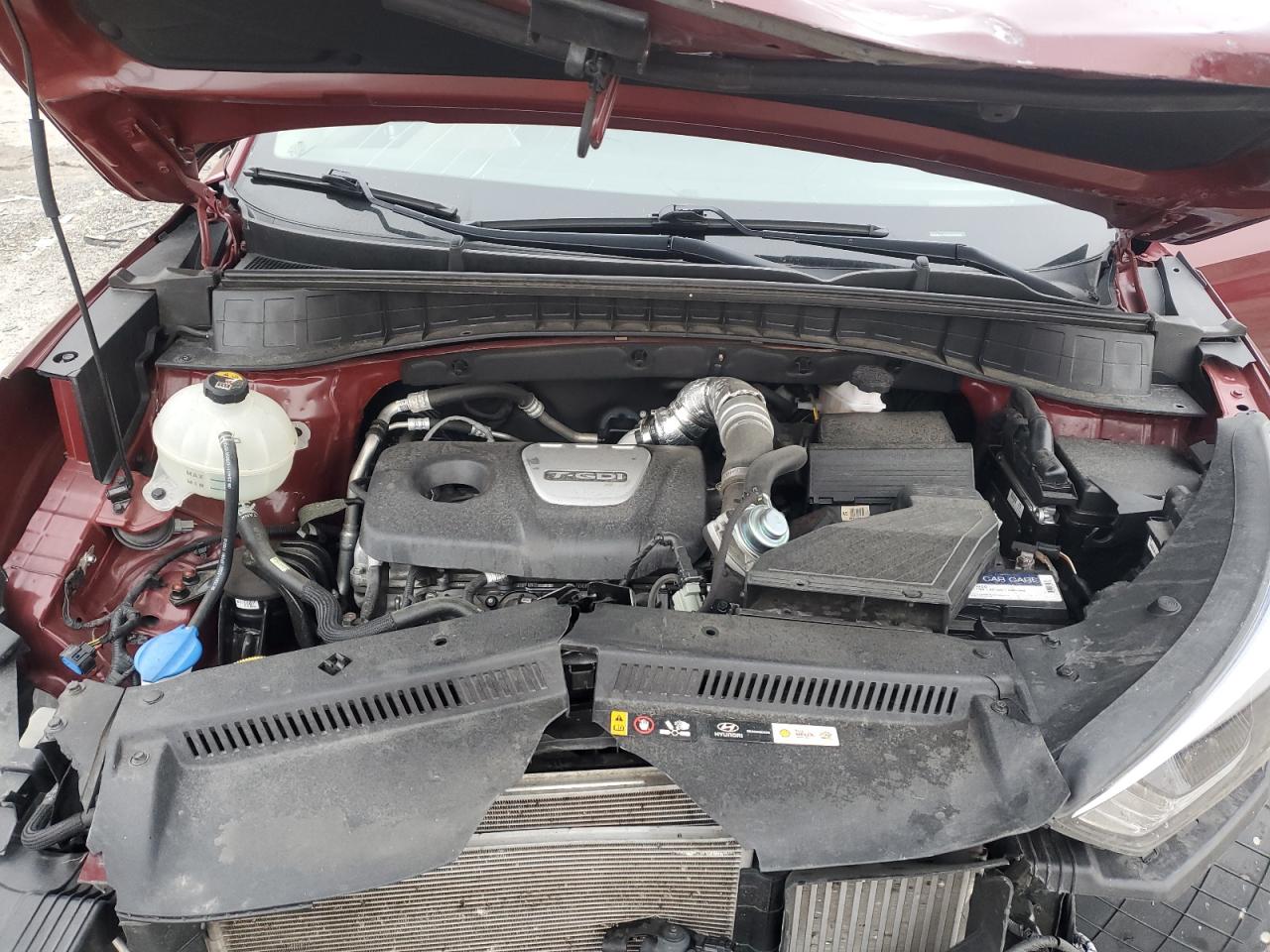2017 Hyundai Tucson VIN KM8J3CA28HU463095 Copart auction photo, all over damage thumbnail 13