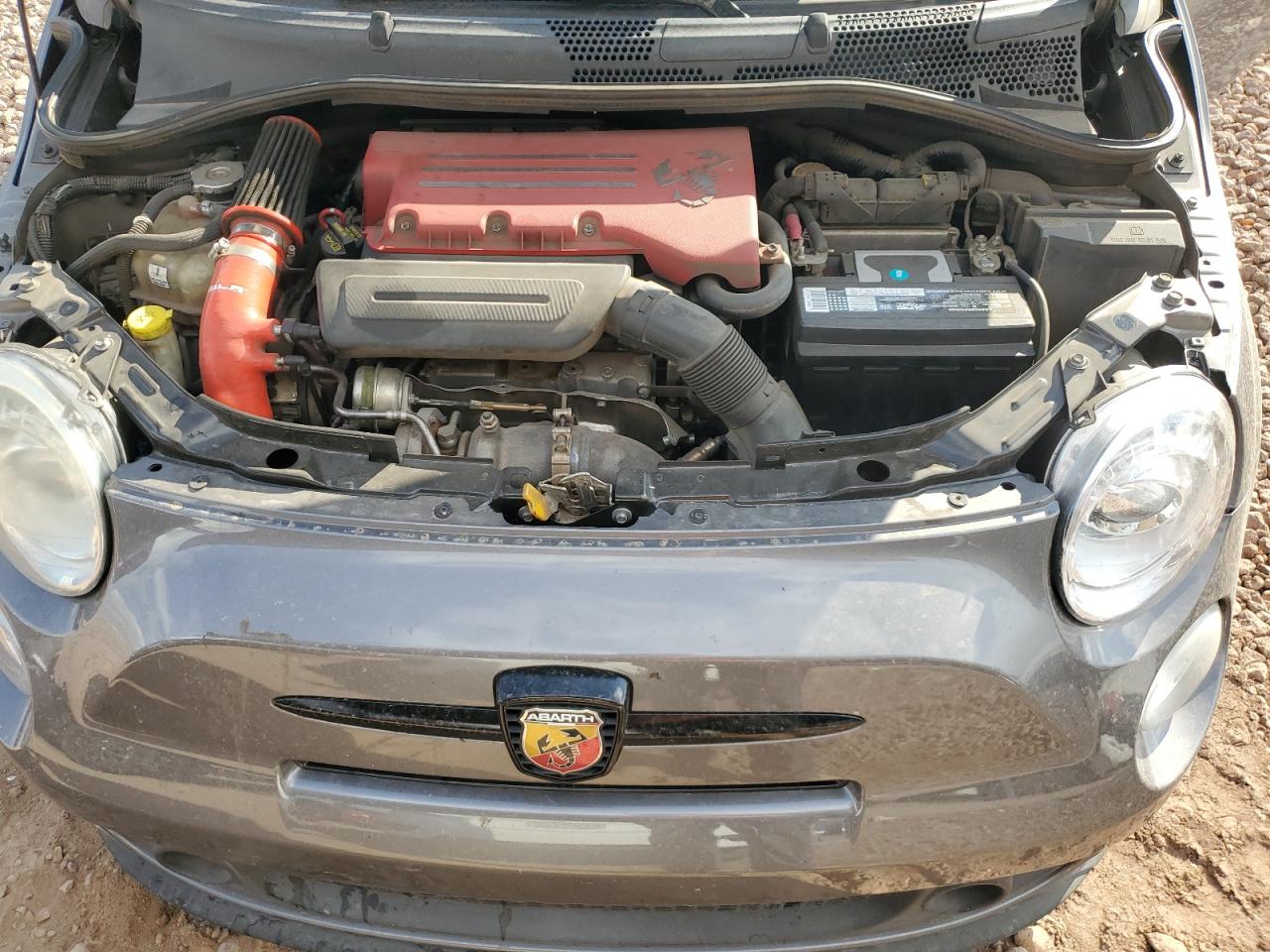 2013 Fiat 500 VIN 3C3CFFFH8DT753221 Copart auction photo, rear end damage thumbnail 11