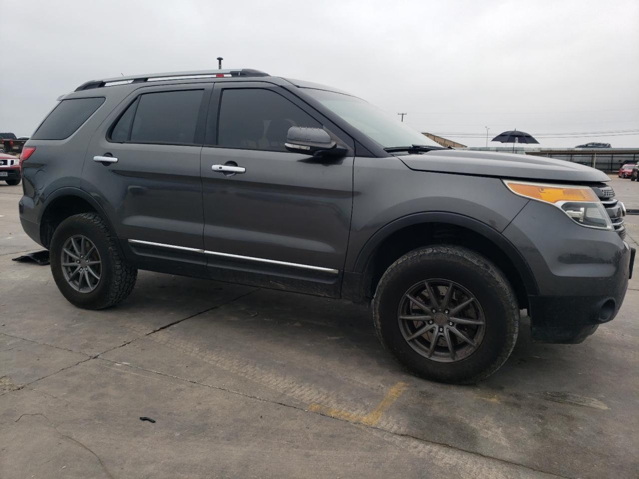 2015 Ford Explorer VIN 1FM5K8F82FGA65827 Copart auction photo, front end damage thumbnail 4