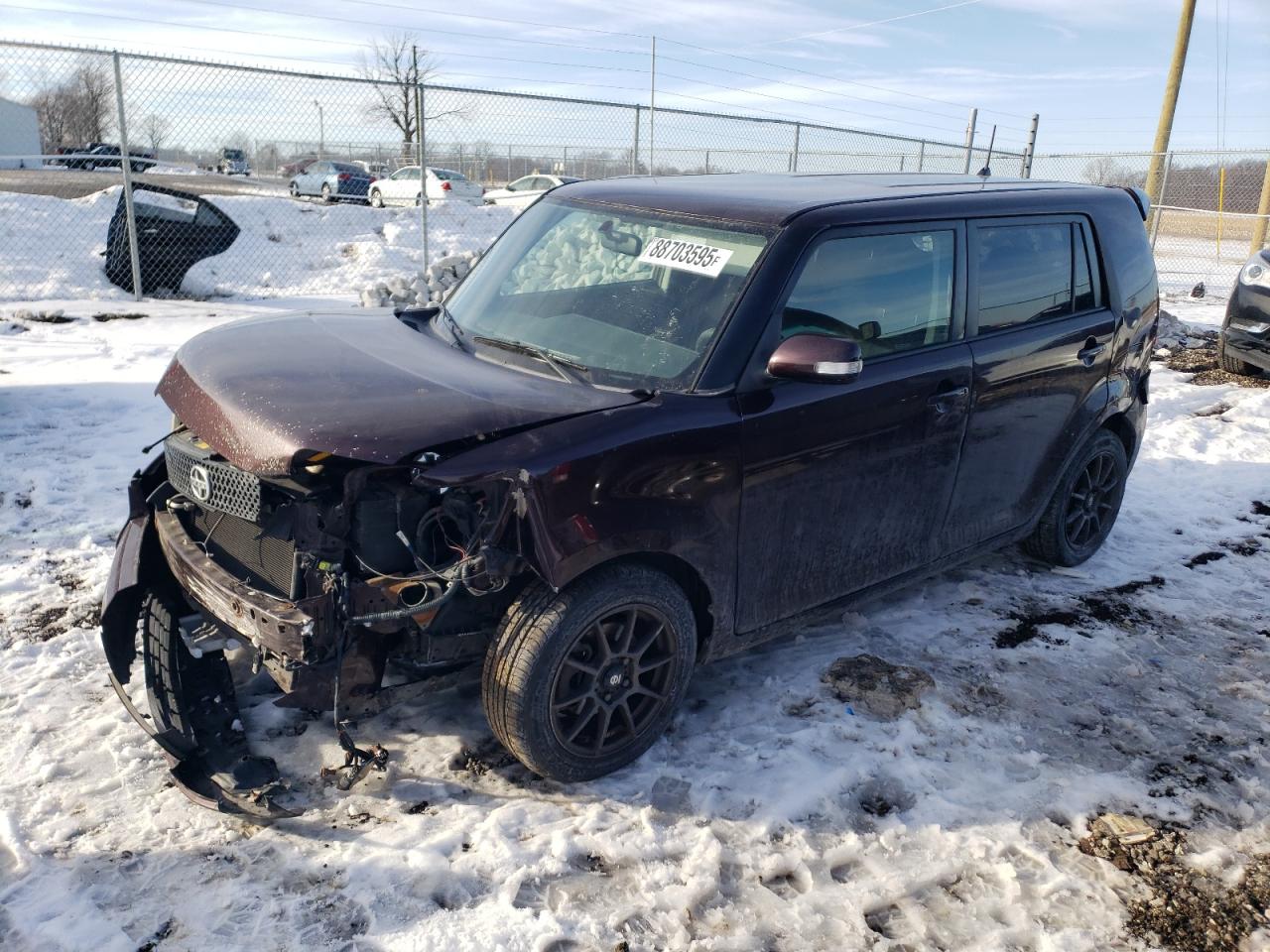 2009 Toyota xB VIN JTLKE50E091063615