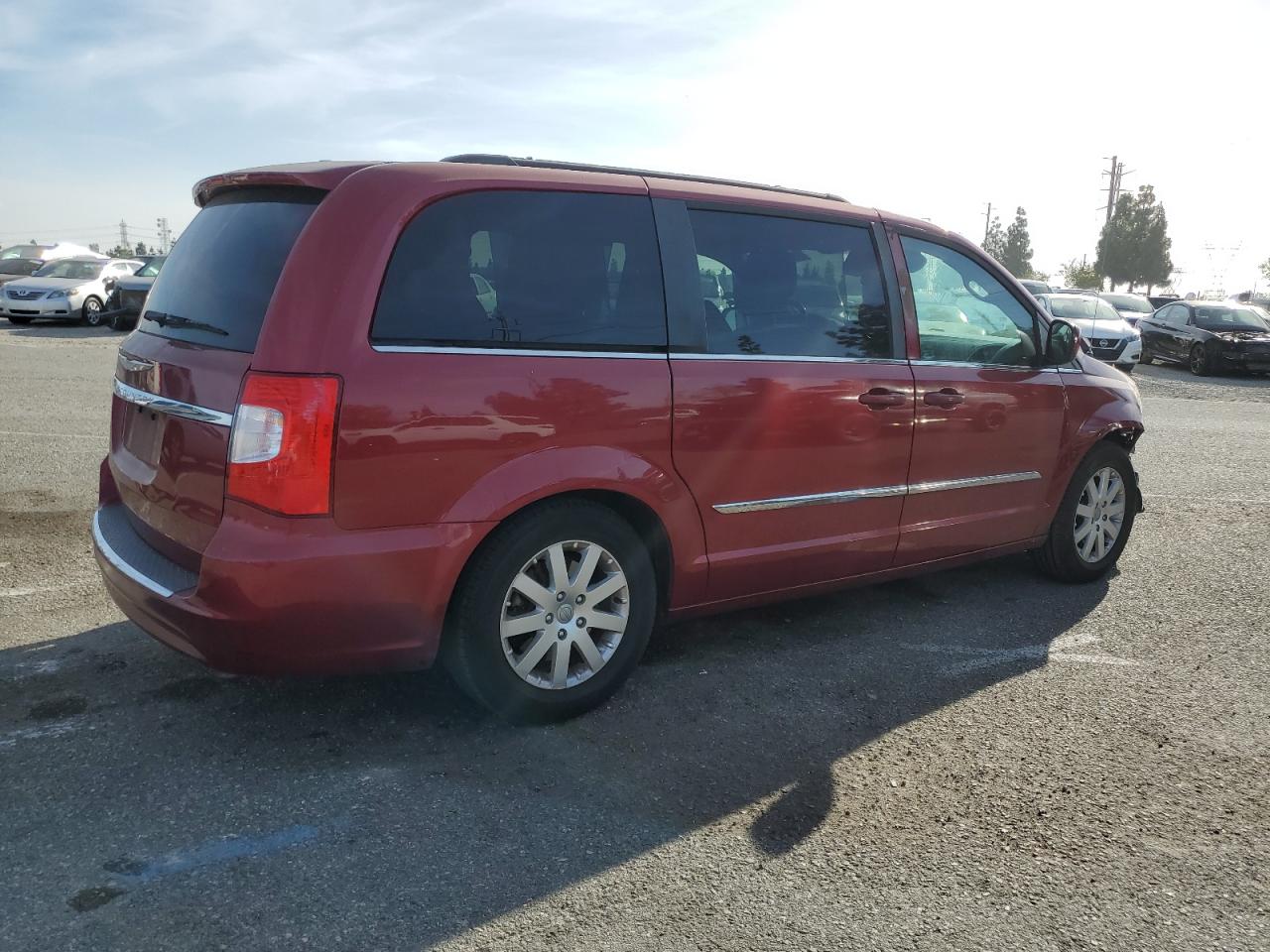 2015 Chrysler Town & Country VIN 2C4RC1BG7FR706783 Copart auction photo, all over damage thumbnail 3