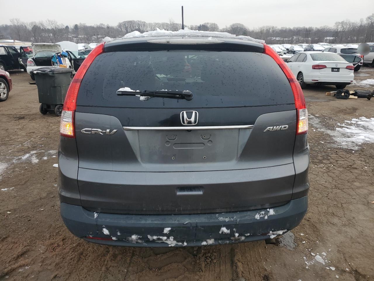 2012 Honda CR-V VIN 2HKRM4H53CH611389 Copart auction photo, front end damage thumbnail 6