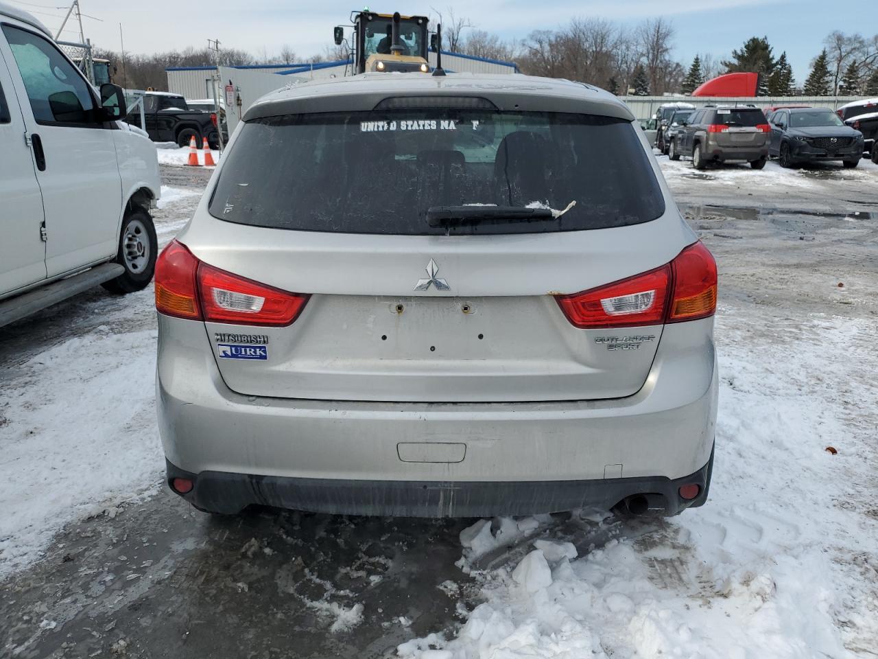 2015 Mitsubishi Outlander VIN 4A4AR3AUXFE013162 Copart auction photo, front end damage thumbnail 6